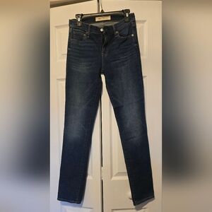 GAP Dark Blue 1969 Women's Real Straight Skinny Jeans